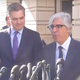 Jim Acosta and CNN lawyer Theodore Boutrous Jr.